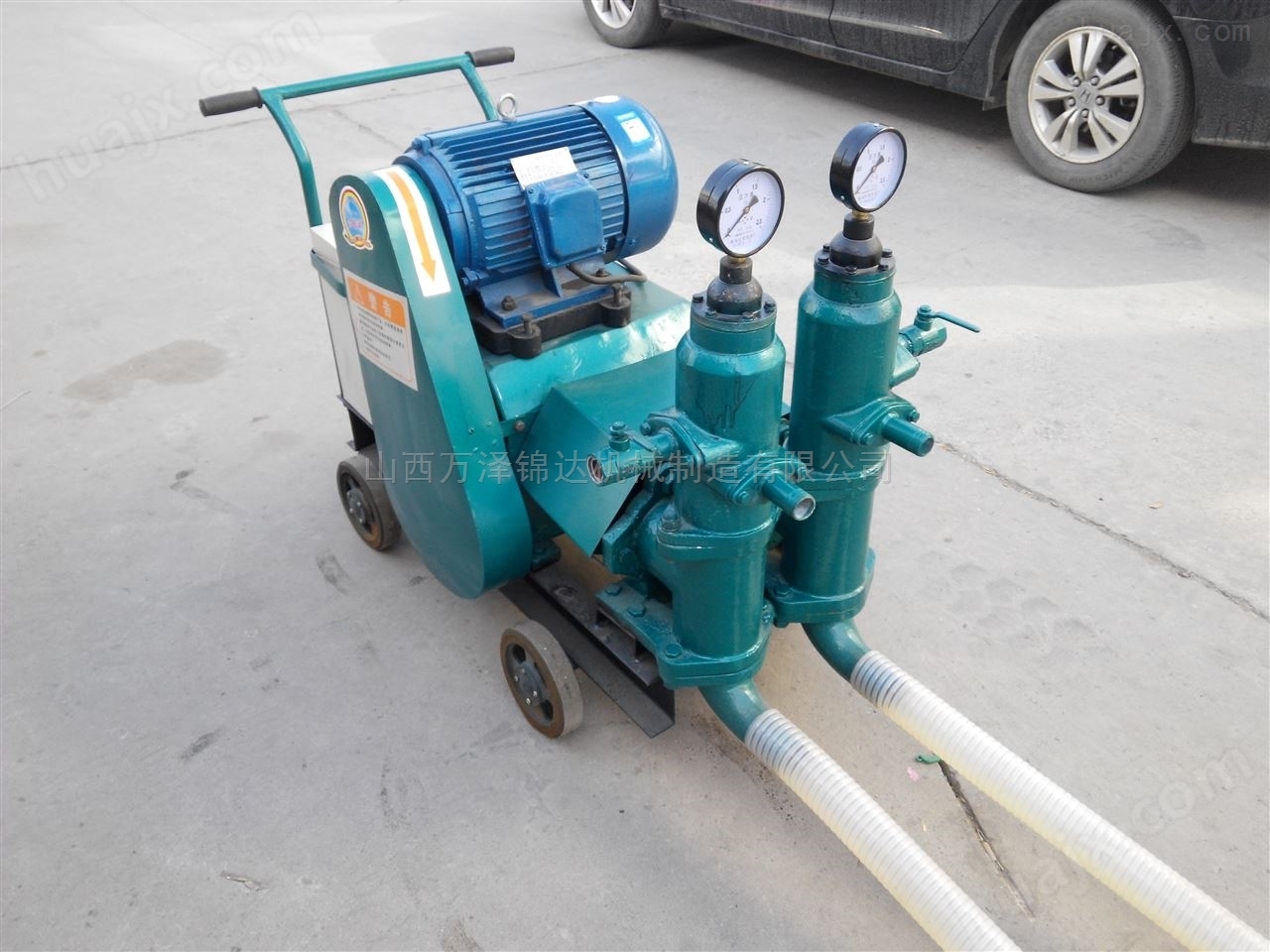 湖北仙桃SJB-8高压灰浆泵电动灌浆机直销