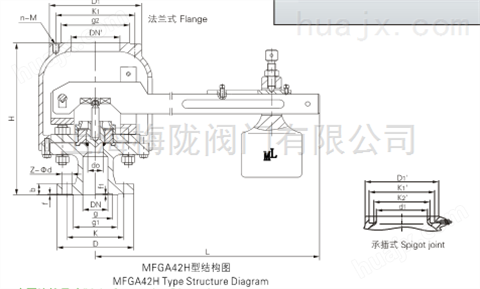 MFGA44H-16/25/40/64/100C 单杠杆安全阀