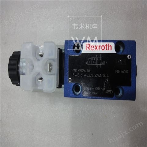 Rexroth直流电压24V电磁阀3WE6A6X/EG24N9K4