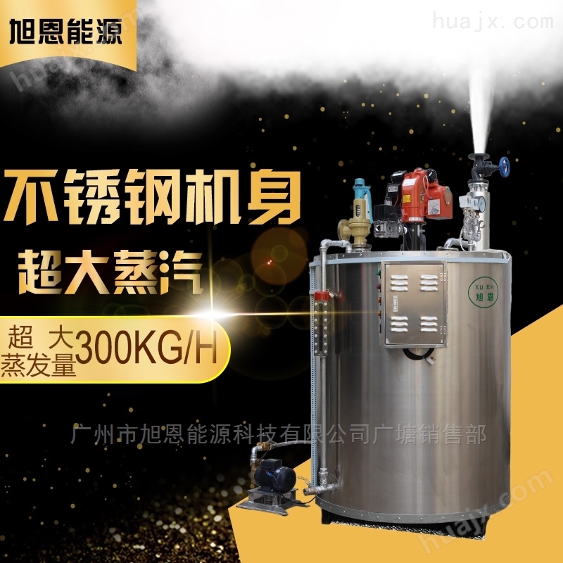 旭恩300kg燃气蒸汽发生器大型环保蒸汽锅炉
