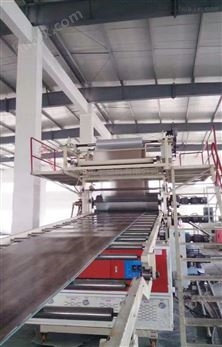PVC石塑地板机械新技术